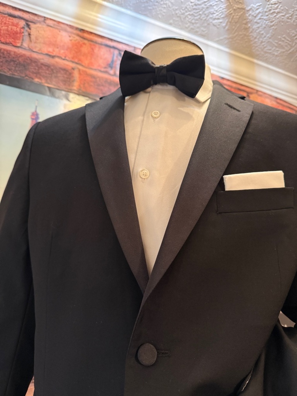 Vera Wang Black Label Tuxedo Coat - Picture 15 of 17